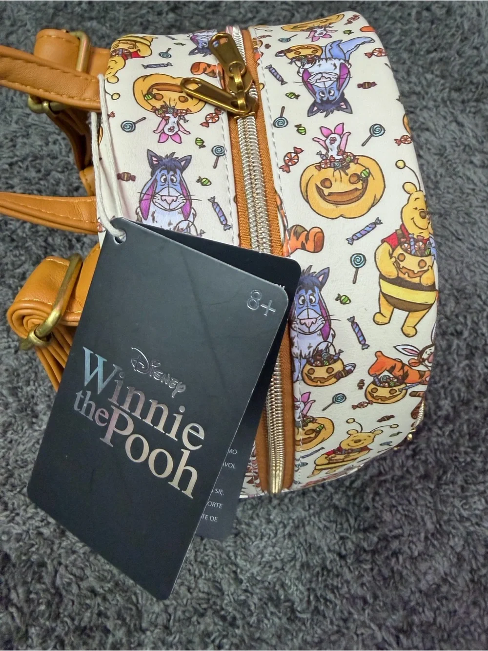 Loungefly White Winnie the Pooh Halloween Kids Backpack